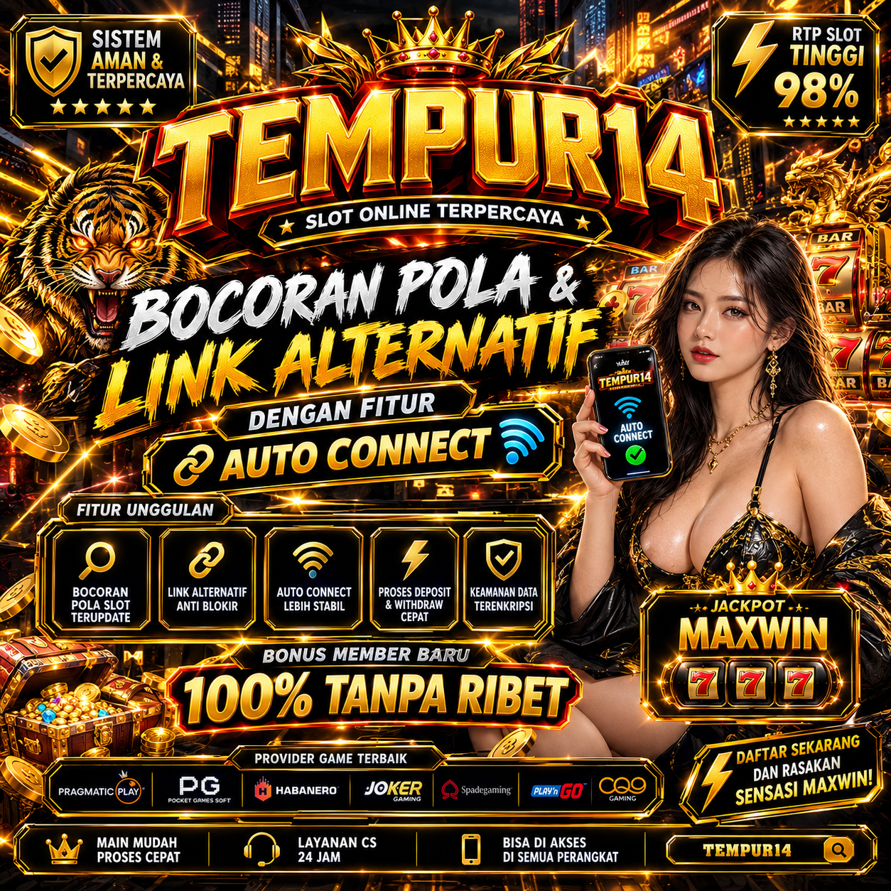 TEMPUR14 싶 Bocoran Pola & Link Alternatif dengan Fitur Auto Connect